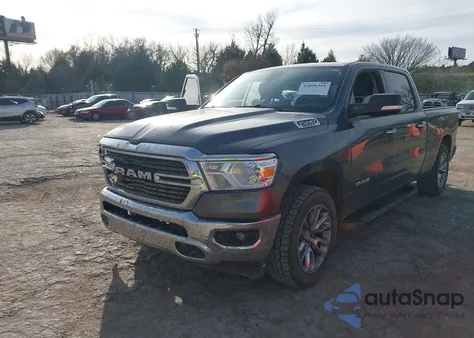 2019 Ram 1500 Big Horn/Lone Star 4X4 6'4 Box from USA, damaged, VIN 1C6SRFMT4KN578542